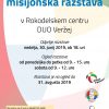 POTUJOČA MISIJONSKA RAZSTAVA Razstava Verzej